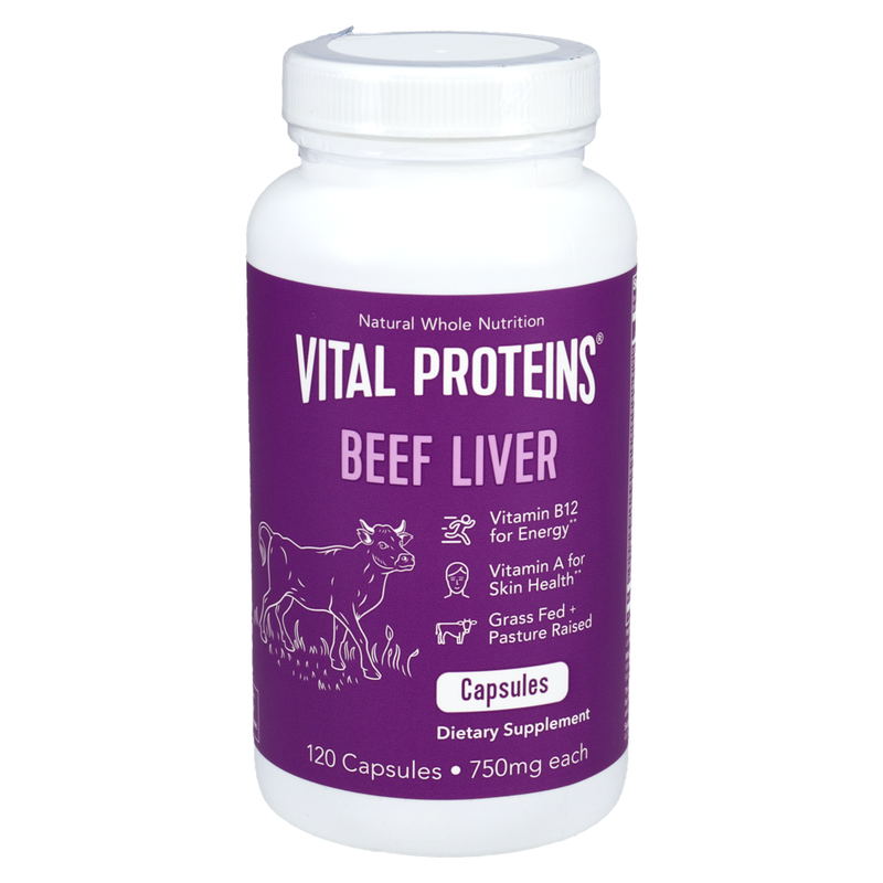 Beef Liver Capsules (120 Capsules)