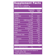 Beef Liver Capsules (120 Capsules)