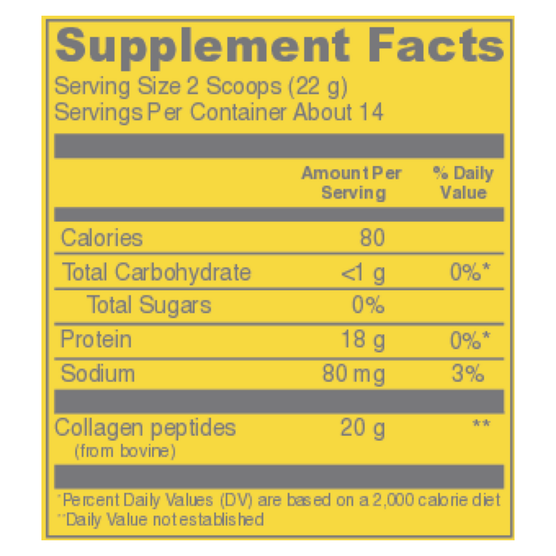 Collagen Peptides Lemon (313 g)