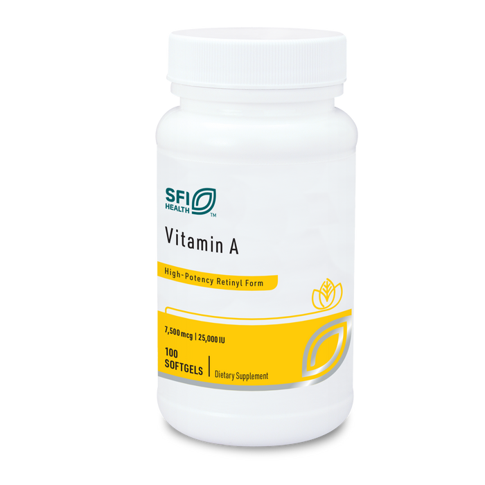 Vitamin A (7500 mcg) (100 Softgels)