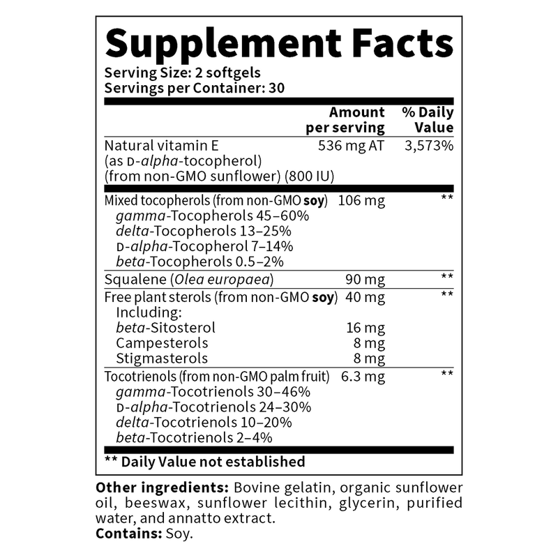 Vitamin E10 400 IU (60 Softgels)