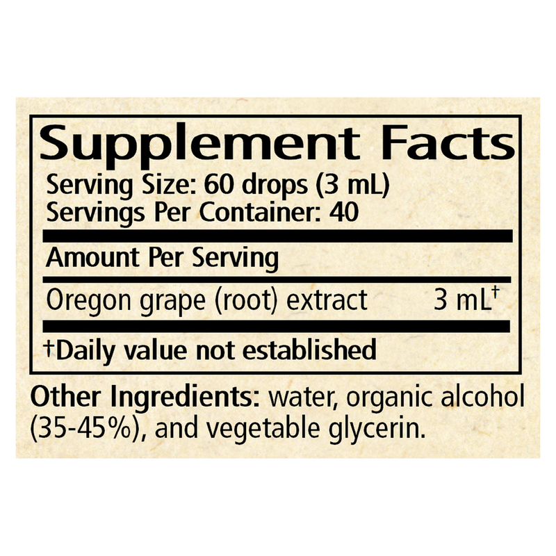 Mahonia spp. - Oregon grape (120 ml)