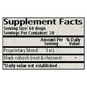 Cimicifuga racemosa - black cohosh (60 ml)