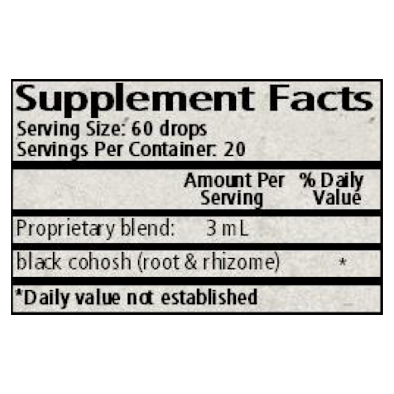 Cimicifuga racemosa - black cohosh (60 ml)