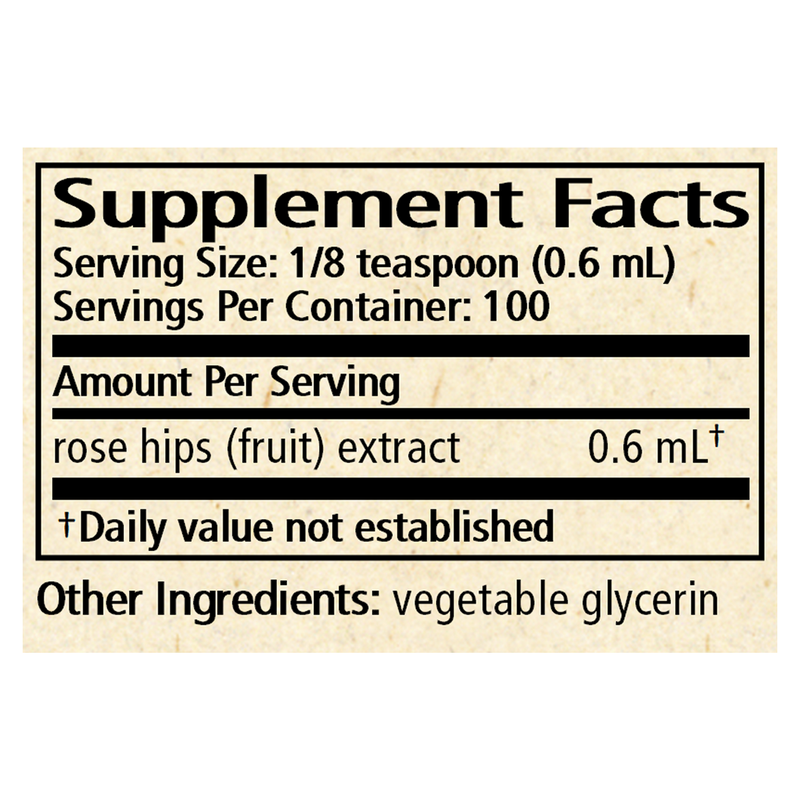 Rose Hips Solid Extract 2oz