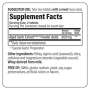 Aged Garlic Extract Formula 100 - Cardio Tablets
