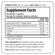 Aged Garlic Extract Formula 102 - Candida Cleanse & Digestion