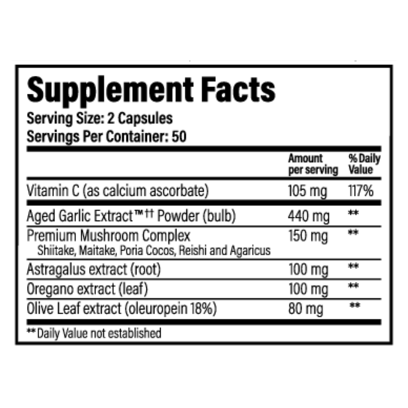 Aged Garlic Extract Formula 103 - Immune
