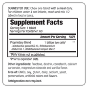 KyoDophilus/Kids Vanilla (60 Chewables)