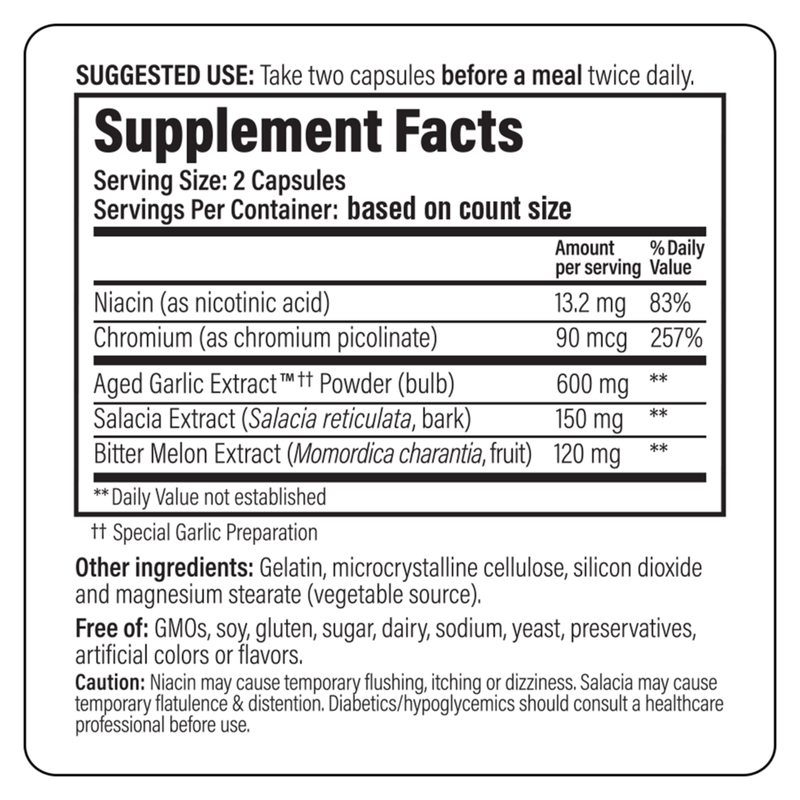 Blood Sugar Balance Form 112 (100 Capsules)