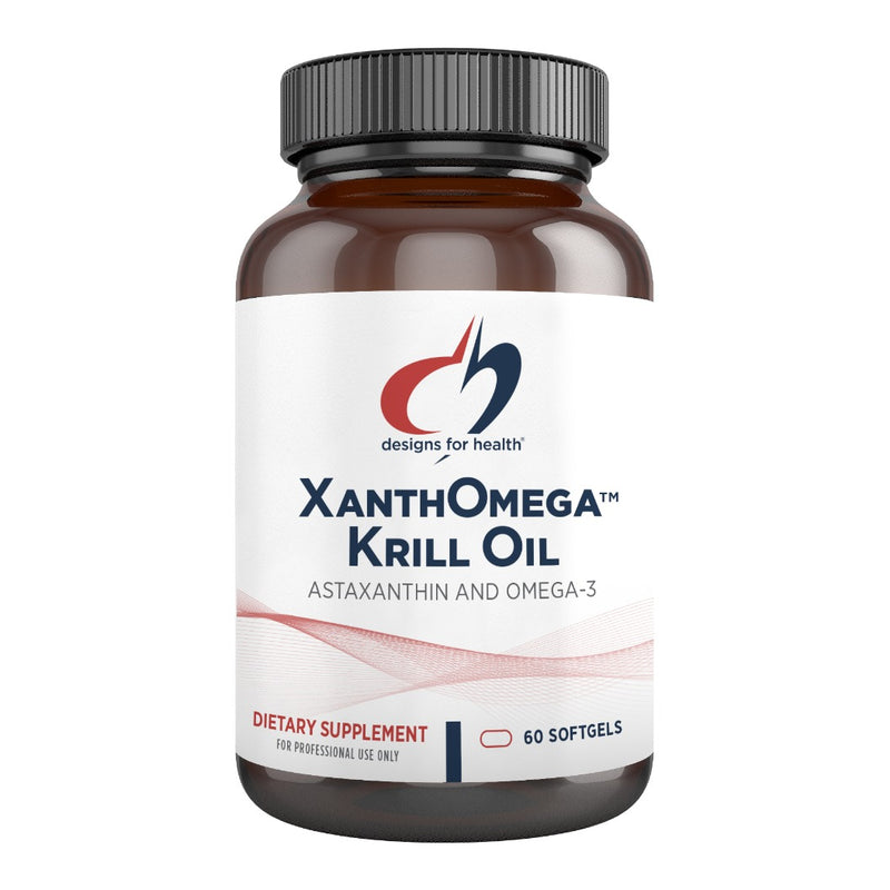 XanthOmega Krill Oil 60 Softgels