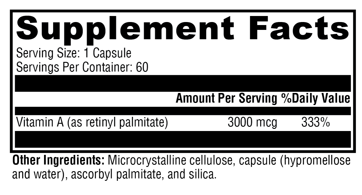 Xymogen - Xcellent A 3000 - 60 Capsules — Pine Street Clinic
