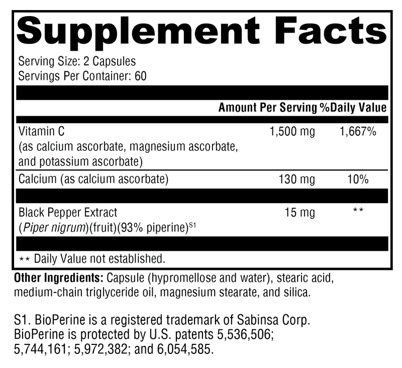 Xcellent C (120 Capsules)