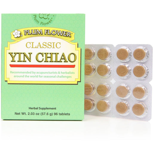 Yin Chiao Chieh Tu Tablets (Blister Pack) (96 Tablets)-Chinese Formulas-Plum Flower-Pine Street Clinic