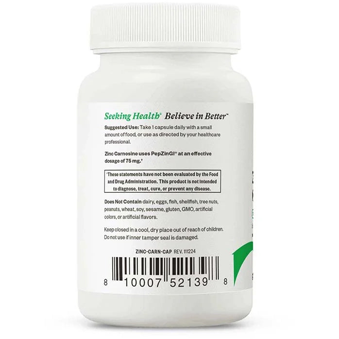 Zinc Carnosine (60 Capsules)