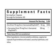 Zinc Carnosine (60 Capsules)