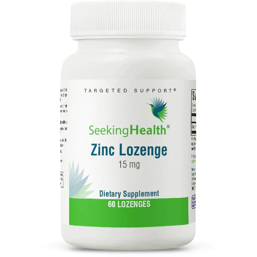 Zinc Lozenge (60 Lozenges)-Vitamins & Supplements-Seeking Health-Pine Street Clinic