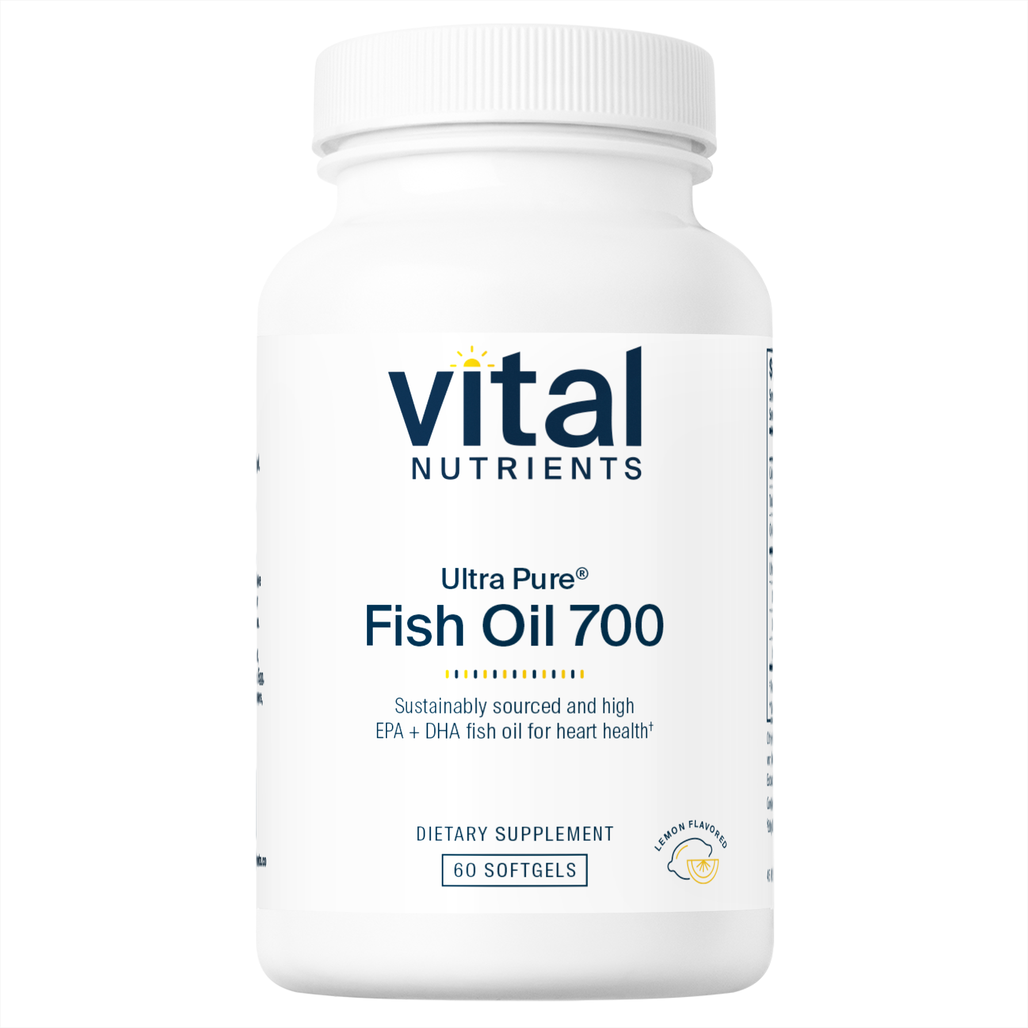 Vital Nutrients - Ultra Pure Fish Oil 700 - Softgels — Pine Street Clinic