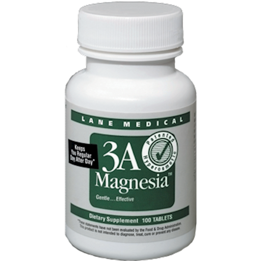 3A Magnesia (100 Tablets)-Vitamins & Supplements-Lane Medical-Pine Street Clinic