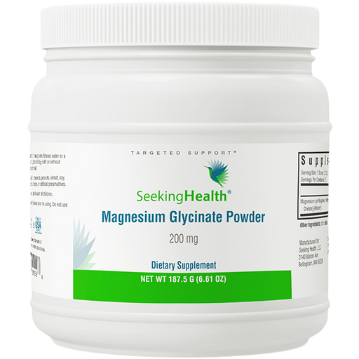 Magnesium Glycinate Powder (6.61 Ounces Powder)-Vitamins & Supplements-Seeking Health-Pine Street Clinic