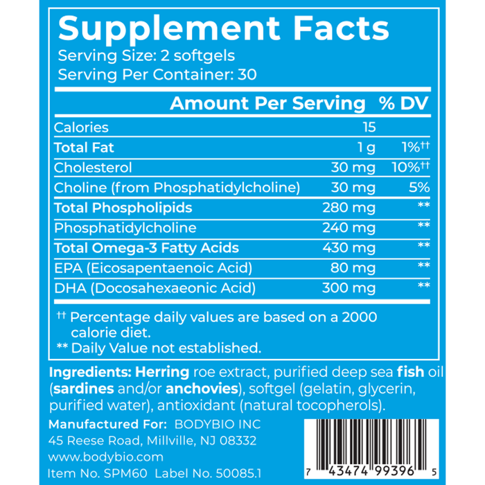 Fish Oil+ (60 Softgels)