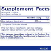 Alpha Lipoic Acid (200 mg)