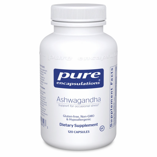 Ashwagandha-Vitamins & Supplements-Pure Encapsulations-120 Capsules-Pine Street Clinic