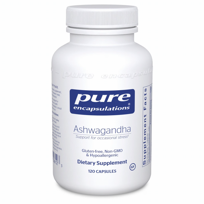 Ashwagandha-Vitamins & Supplements-Pure Encapsulations-120 Capsules-Pine Street Clinic