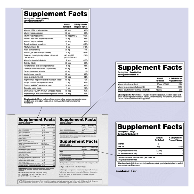 TheraNatal Complete Prenatal Vitamins (13 Week)
