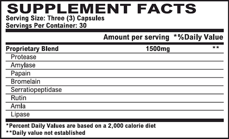 Vitalzym Original Hybrid (45 Capsules)