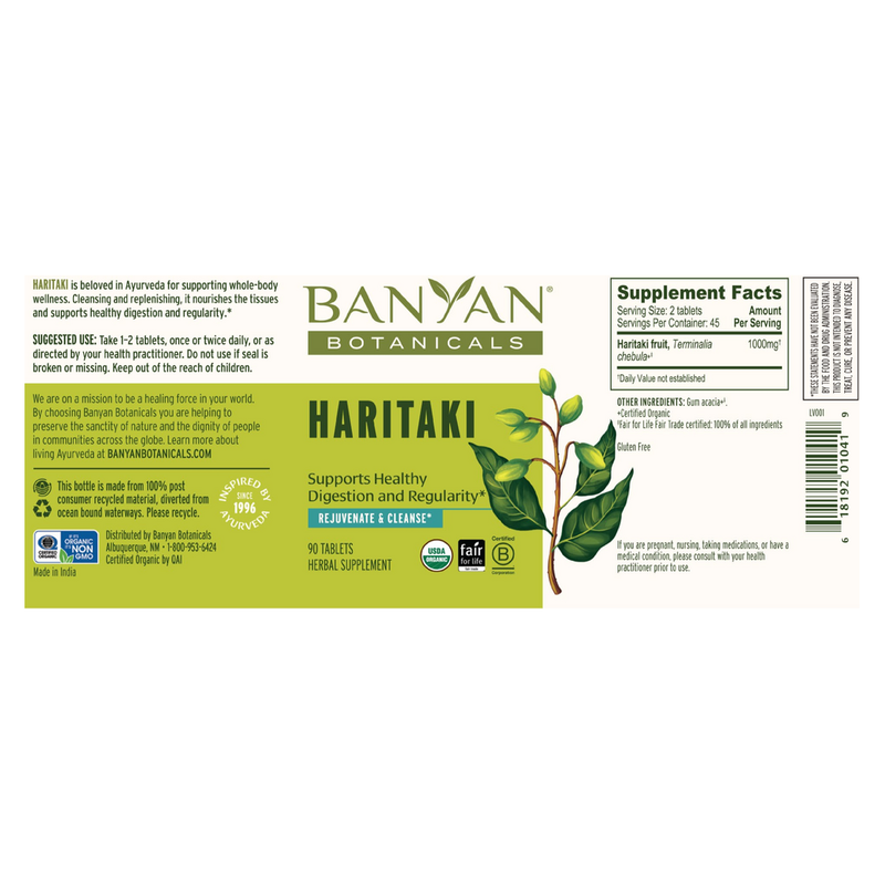 Haritaki (90 Tablets)