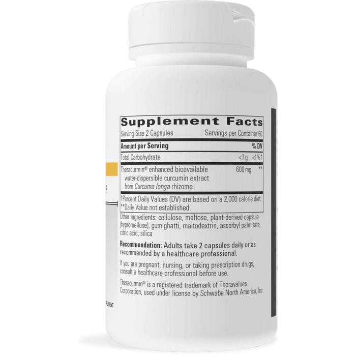 Theracurmin HP-Vitamins & Supplements-Integrative Therapeutics-60 Capsules-Pine Street Clinic