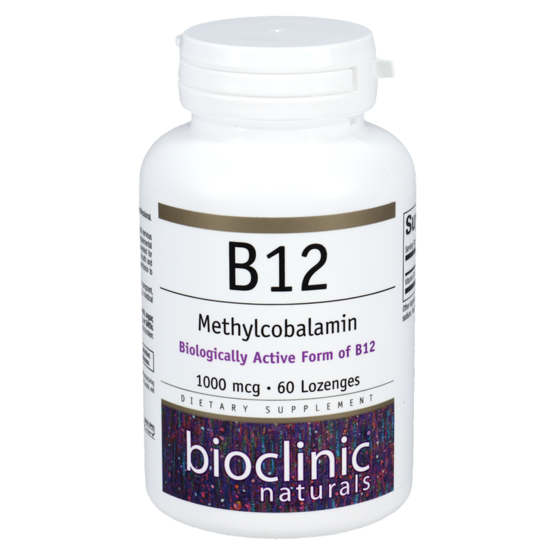 B12 Methylcobalamin 1000 mcg (60 Lozenges)