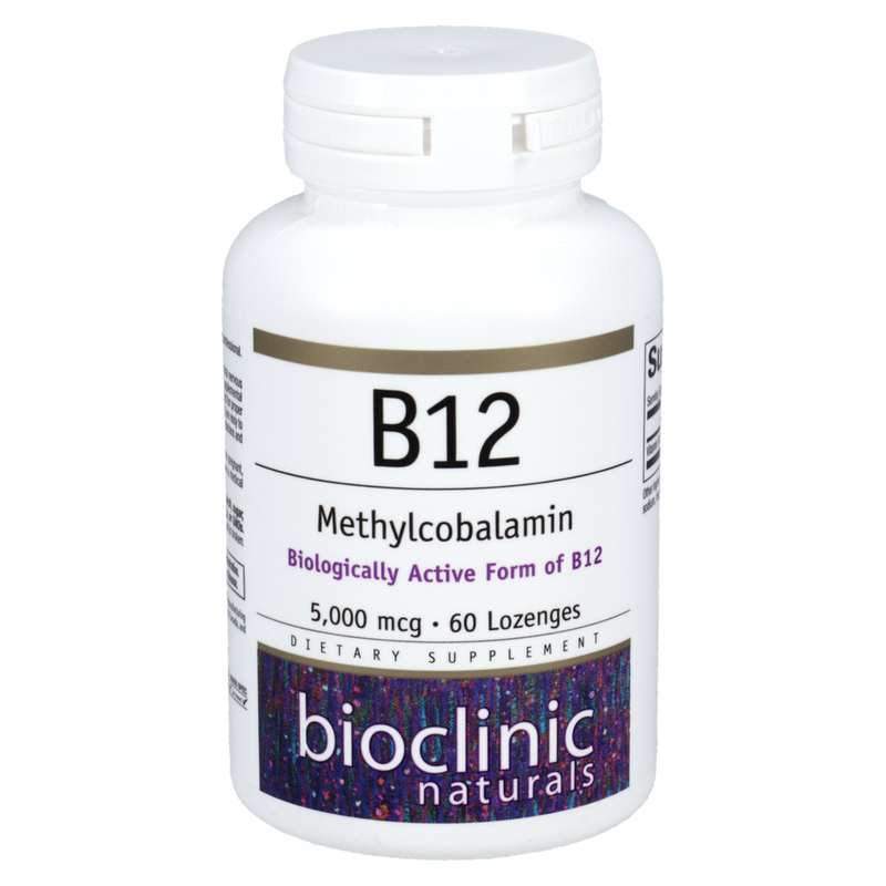 B12 Methylcobalamin 5000 mcg (60 Lozenges)