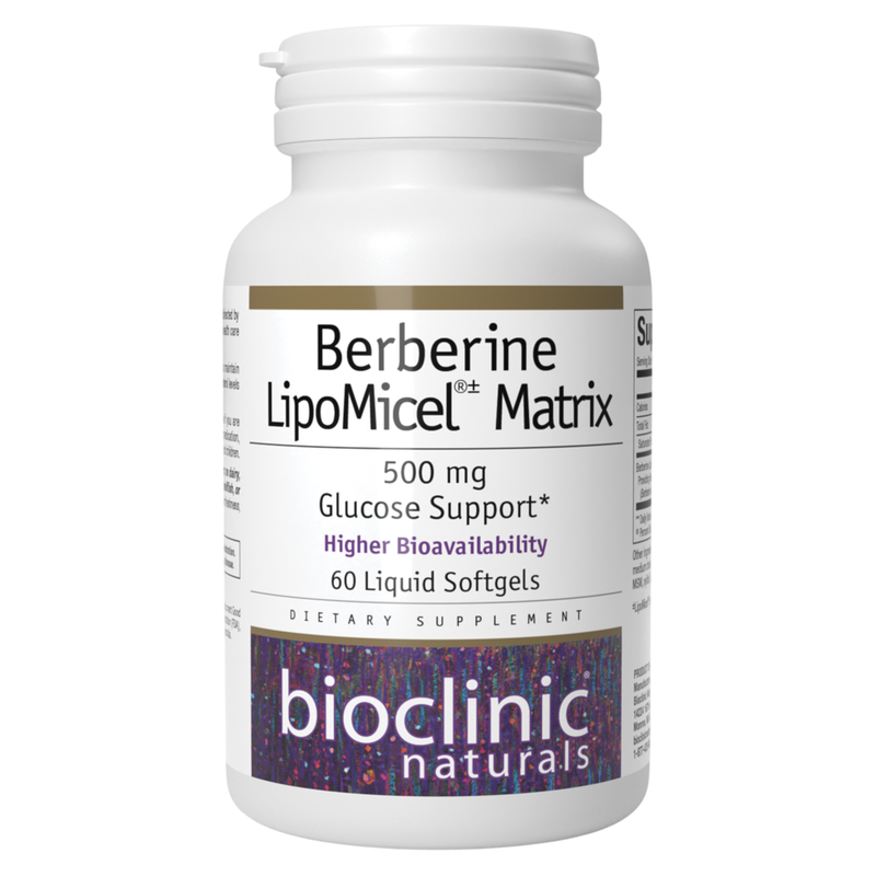 Berberine LipoMicel Matrix 500 mg (60 Softgels)