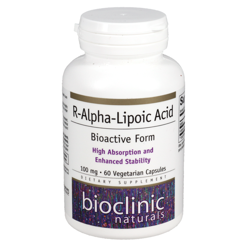 R-Alpha-Lipoic Acid 100 mg (60 Capsules)