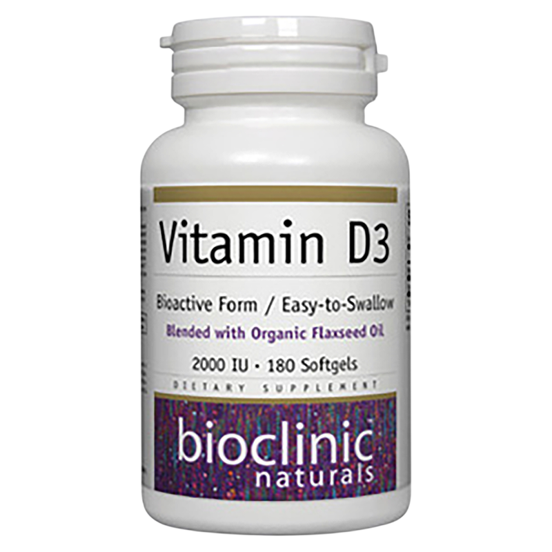 Vitamin D3 2000 IU (180 Softgels)