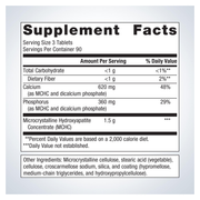 Bone Builder (270 Tablets) — Supplement Facts
