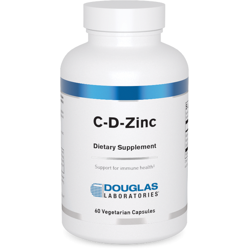 C-D-Zinc-Vitamins & Supplements-Douglas Laboratories-60 Capsules-Pine Street Clinic