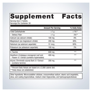 Cardiogenics Intensive Care (90 Tablets) — Supplement Facts