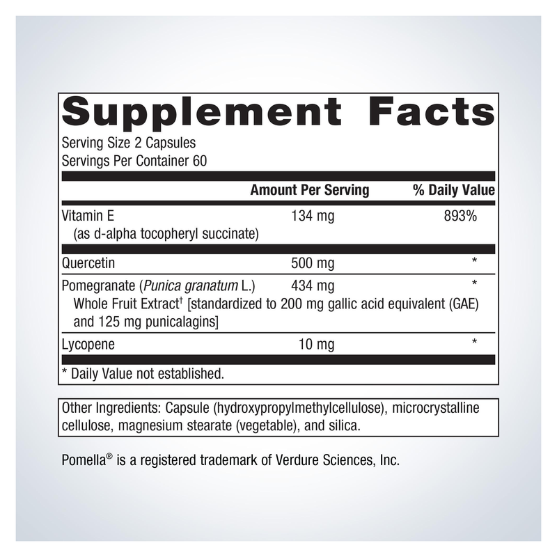 CardioLux HDL (120 Capsules) — Supplement Facts