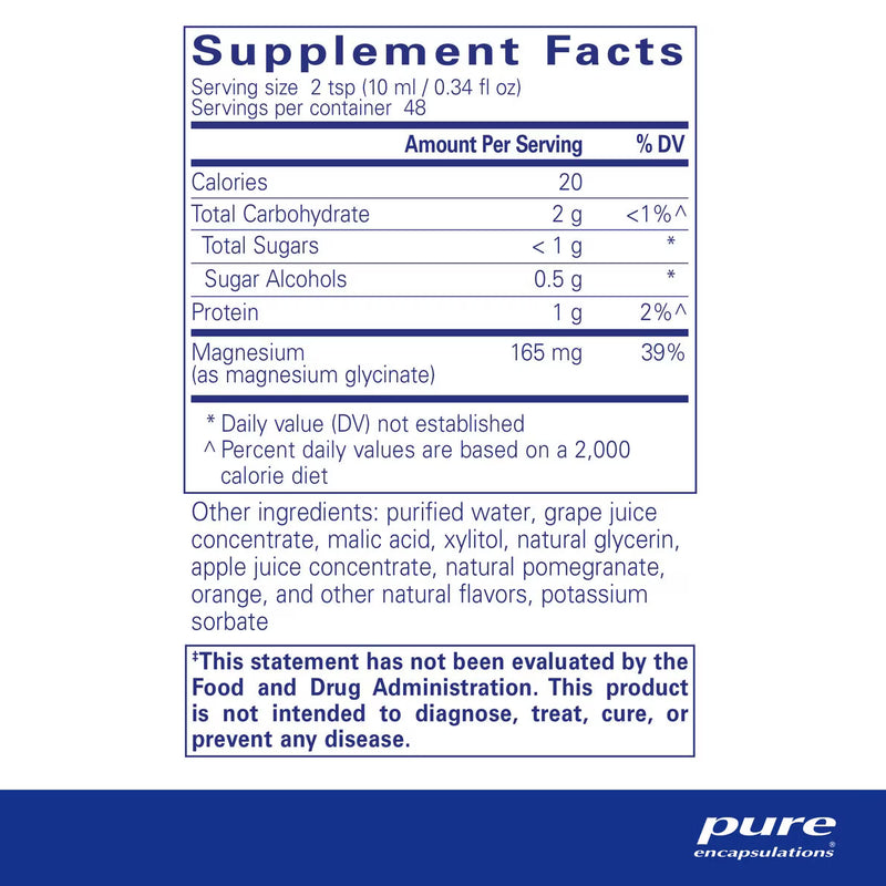 Magnesium Glycinate (Liquid) (480 ml)
