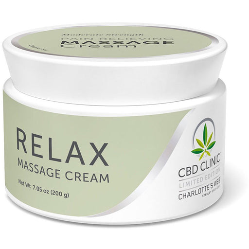 CBD Clinic - Relax Massage Cream (200 Grams) - 