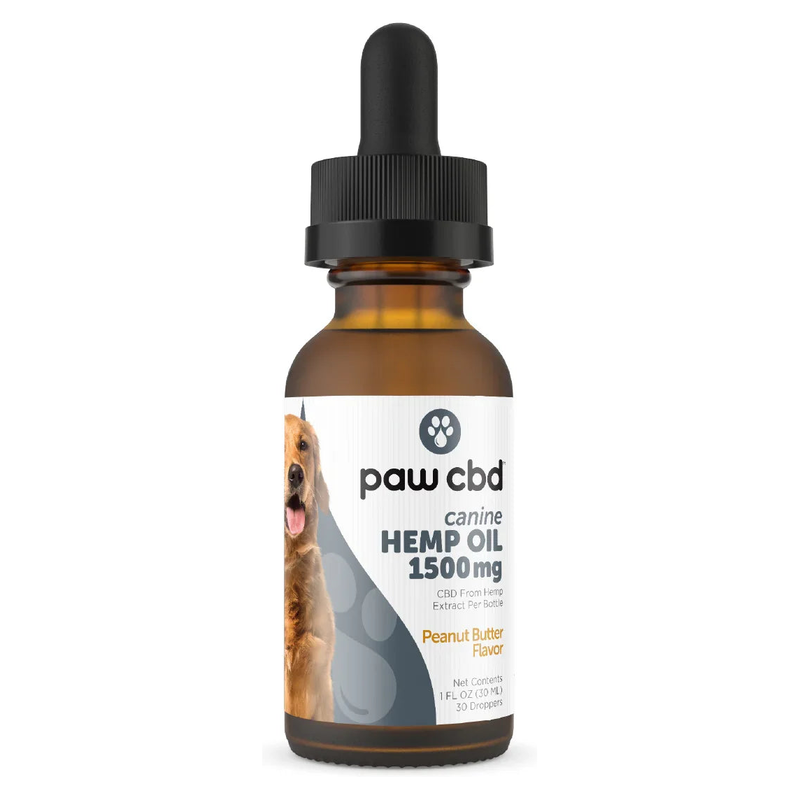 Canine CBD Oil (Peanut Butter) (30 mL)