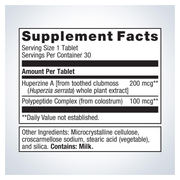 Ceriva (30 Tablets) — Supplement Facts