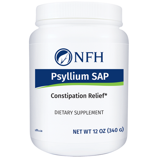 Psyllium SAP (340 Grams Powder)-Vitamins & Supplements-Nutritional Fundamentals for Health (NFH)-Pine Street Clinic