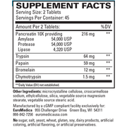 Multi-Action Digestive Enzymes (90 Tablets)