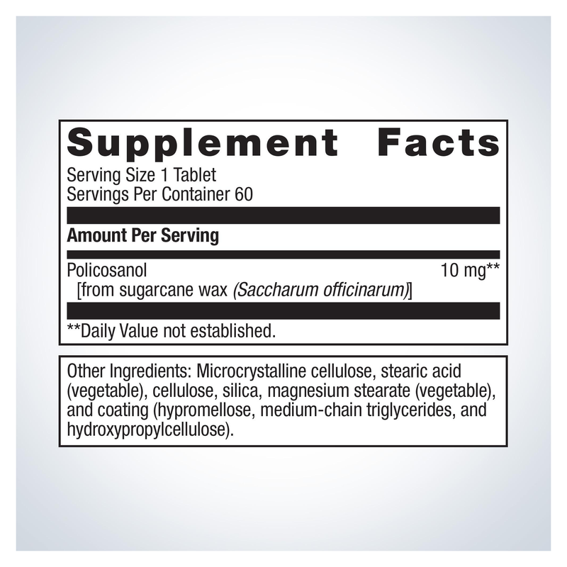 Cholarest SC (60 Tablets) — Supplement Facts