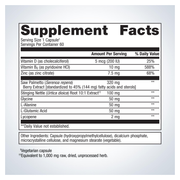Concentrated Ultra Prostagen (60 Capsules) — Supplement Facts
