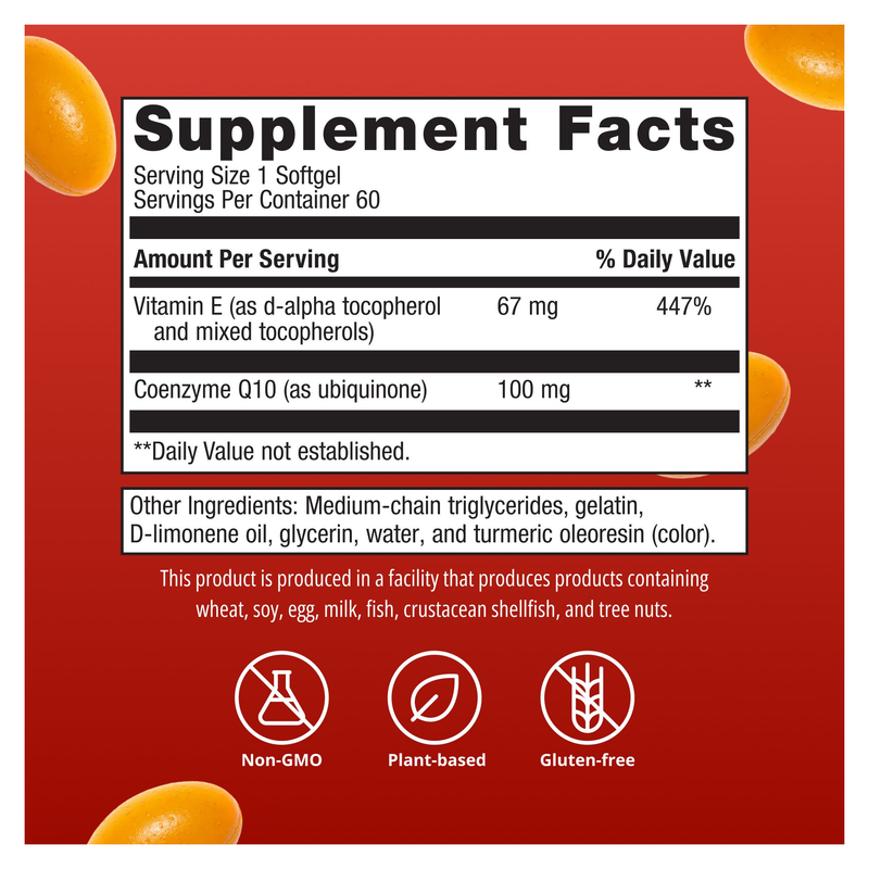 CoQ10 ST-100 — Supplement Facts